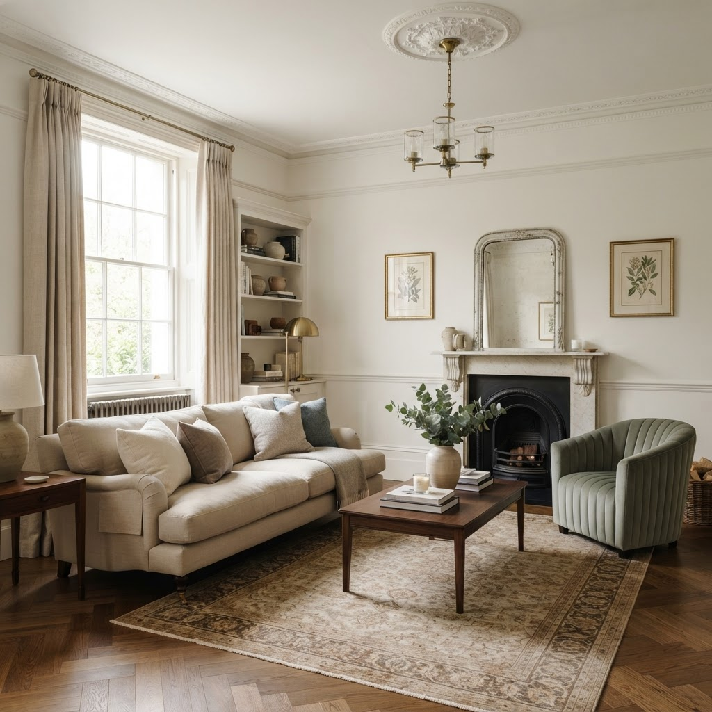 Redecorated room for a managed property