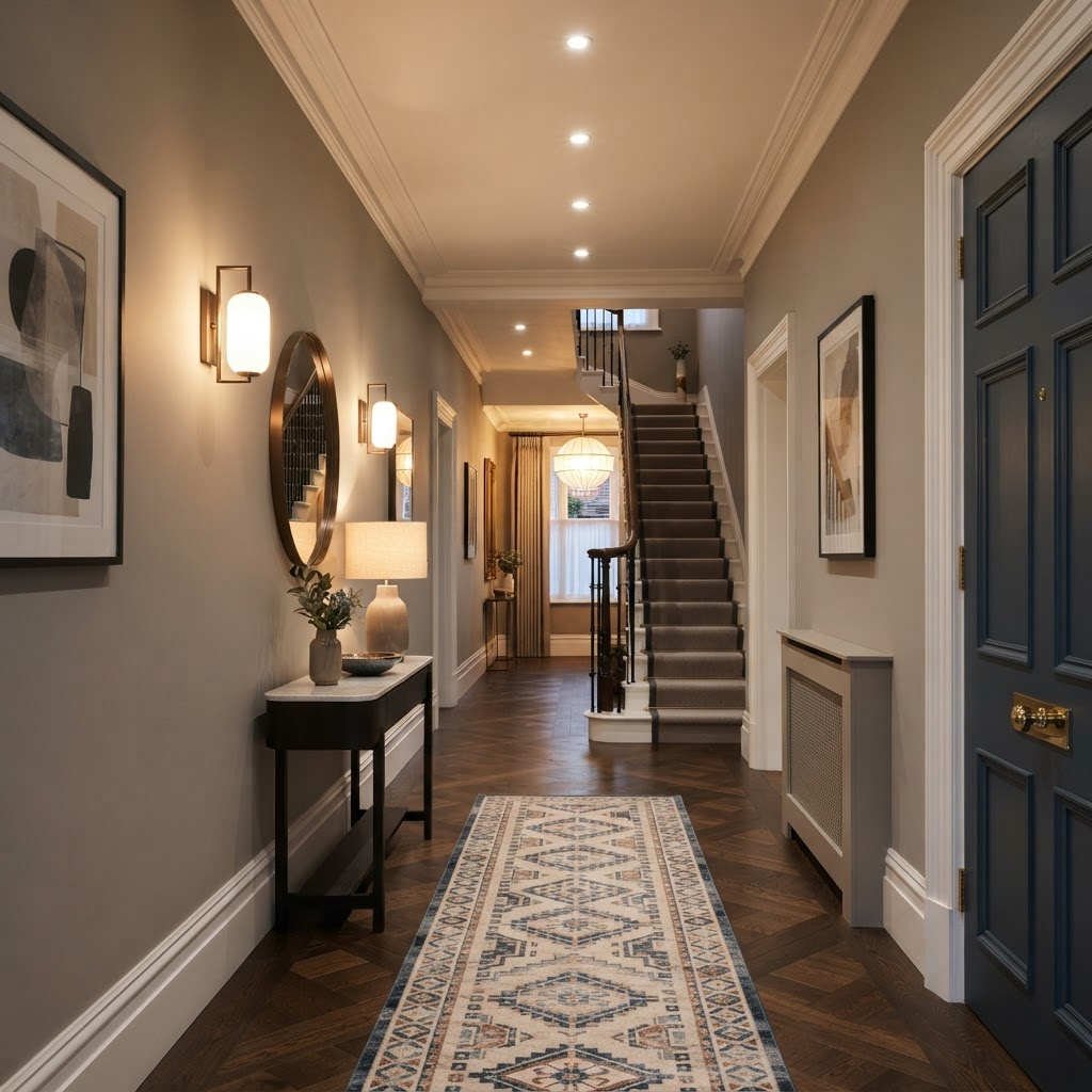 Lighting installed in a managed property